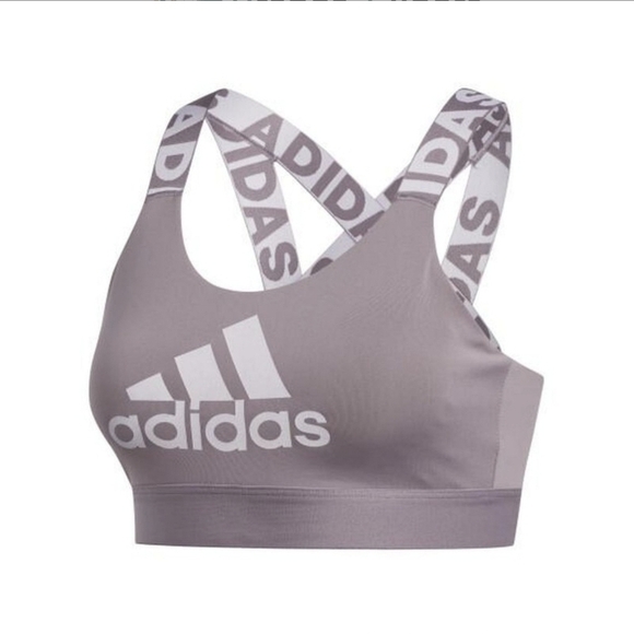 adidas Other - Adidas Lavender Cross-Back Sports Bra